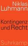 Cover: Kontingenz und Recht - Suhrkamp