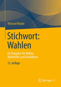 Abbildung von: Stichwort: Wahlen - VS Verlag für Sozialwissenschaften