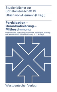 Abbildung von: Partizipation - Demokratisierung - Mitbestimmung - VS Verlag für Sozialwissenschaften