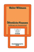 Cover: &Ouml;ffentliche Finanzen - VS Verlag f&uuml;r Sozialwissenschaften