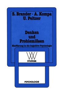 Abbildung von: Denken und Problemlösen - VS Verlag für Sozialwissenschaften