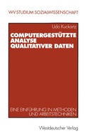 Cover: Computergest&uuml;tzte Analyse qualitativer Daten - VS Verlag f&uuml;r Sozialwissenschaften
