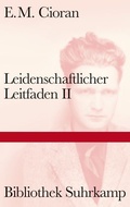 Cover: Leidenschaftlicher Leitfaden II - Suhrkamp