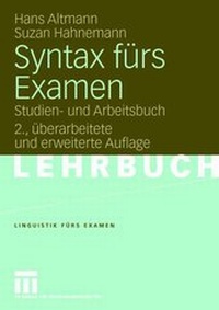 Enlarge image Cover: Syntax fürs Examen - VS Verlag für Sozialwissenschaften