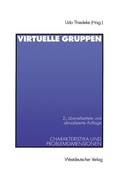 Cover: Virtuelle Gruppen - VS Verlag f&uuml;r Sozialwissenschaften