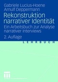 Cover: Rekonstruktion narrativer Identit&auml;t - VS Verlag f&uuml;r Sozialwissenschaften