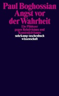 Cover: Angst vor der Wahrheit - Suhrkamp