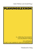 Cover: Planungslexikon - VS Verlag f&uuml;r Sozialwissenschaften