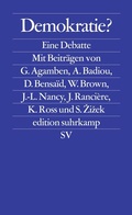 Cover: Demokratie? - Suhrkamp