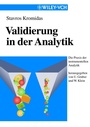 Cover: Validierung in der Analytik - Wiley-VCH