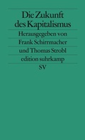 Cover: Die Zukunft des Kapitalismus - Suhrkamp