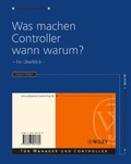 Cover: Was machen Controller wann warum? - Wiley-VCH