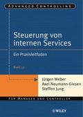 Cover: Steuerung interner Servicebereiche - Wiley-VCH