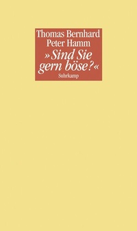Abbildung von: »Sind Sie gern böse?« - Suhrkamp