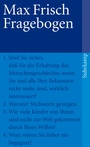 Cover: Fragebogen - Suhrkamp