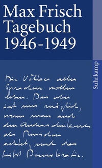 Abbildung von: Tagebuch 1946-1949 - Suhrkamp