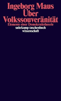 Abbildung von: Über Volkssouveränität - Suhrkamp