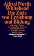 Cover: Die Ziele von Erziehung und Bildung - Suhrkamp