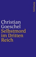 Cover: Selbstmord im Dritten Reich - Suhrkamp