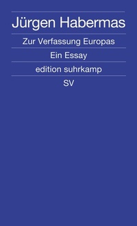 Abbildung von: Zur Verfassung Europas - Suhrkamp