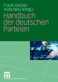 Cover: Handbuch der deutschen Parteien - VS Verlag f&uuml;r Sozialwissenschaften