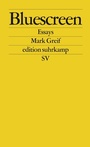 Cover: Bluescreen - Suhrkamp