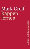 Cover: Rappen lernen - Suhrkamp