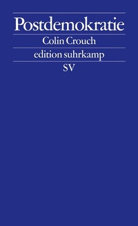 Abbildung von: Postdemokratie - Suhrkamp