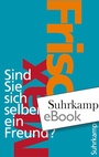 Cover: Sind Sie sich selber ein Freund? - Suhrkamp