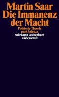 Cover: Die Immanenz der Macht - Suhrkamp