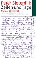 Cover: Zeilen und Tage - Notizen 2008-2011 (Datierte Notizen 1) - Suhrkamp
