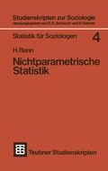 Cover: Nichtparametrische Statistik - Vieweg+Teubner Verlag