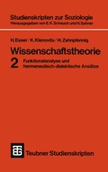 Cover: Wissenschaftstheorie 2 - Vieweg+Teubner Verlag