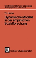 Cover: Dynamische Modelle in der empirischen Sozialforschung - Vieweg+Teubner Verlag