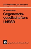 Cover: Gegenwartsgesellschaften: UdSSR - Vieweg+Teubner Verlag