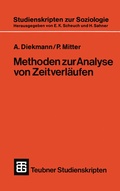 Cover: Methoden zur Analyse von Zeitverl&auml;ufen - Vieweg+Teubner Verlag