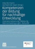 Cover: Kompetenzen der Bildung f&uuml;r nachhaltige Entwicklung - VS Verlag f&uuml;r Sozialwissenschaften
