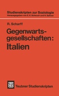 Cover: Gegenwartsgesellschaften: Italien - Vieweg+Teubner Verlag