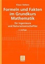 Cover: Formeln und Fakten im Grundkurs Mathematik - Vieweg+Teubner Verlag