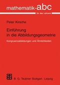 Cover: Einf&uuml;hrung in die Abbildungsgeometrie - Vieweg+Teubner Verlag