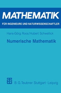 Enlarge image Cover: Numerische Mathematik - Vieweg+Teubner Verlag