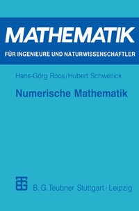 Enlarge image Cover: Numerische Mathematik - Vieweg+Teubner Verlag