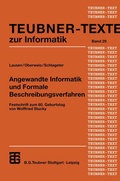 Cover: Angewandte Informatik und Formale Beschreibungsverfahren - Vieweg+Teubner Verlag