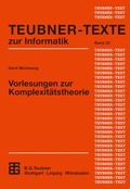 Cover: Vorlesungen zur Komplexit&auml;tstheorie - Vieweg+Teubner Verlag