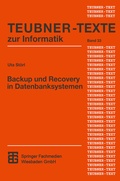 Cover: Backup und Recovery in Datenbanksystemen - Vieweg+Teubner Verlag