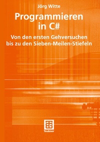 Abbildung von: Programmieren in C# - Vieweg+Teubner Verlag