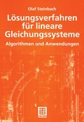 Cover: L&ouml;sungsverfahren f&uuml;r lineare Gleichungssysteme - Vieweg+Teubner Verlag