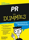 Cover: PR f&uuml;r Dummies - Wiley-VCH