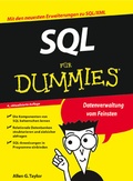 Cover: SQL f&uuml;r Dummies - Wiley-VCH
