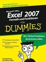 Cover: Excel 2007 Formeln und Funktionen für Dummies - Wiley-VCH